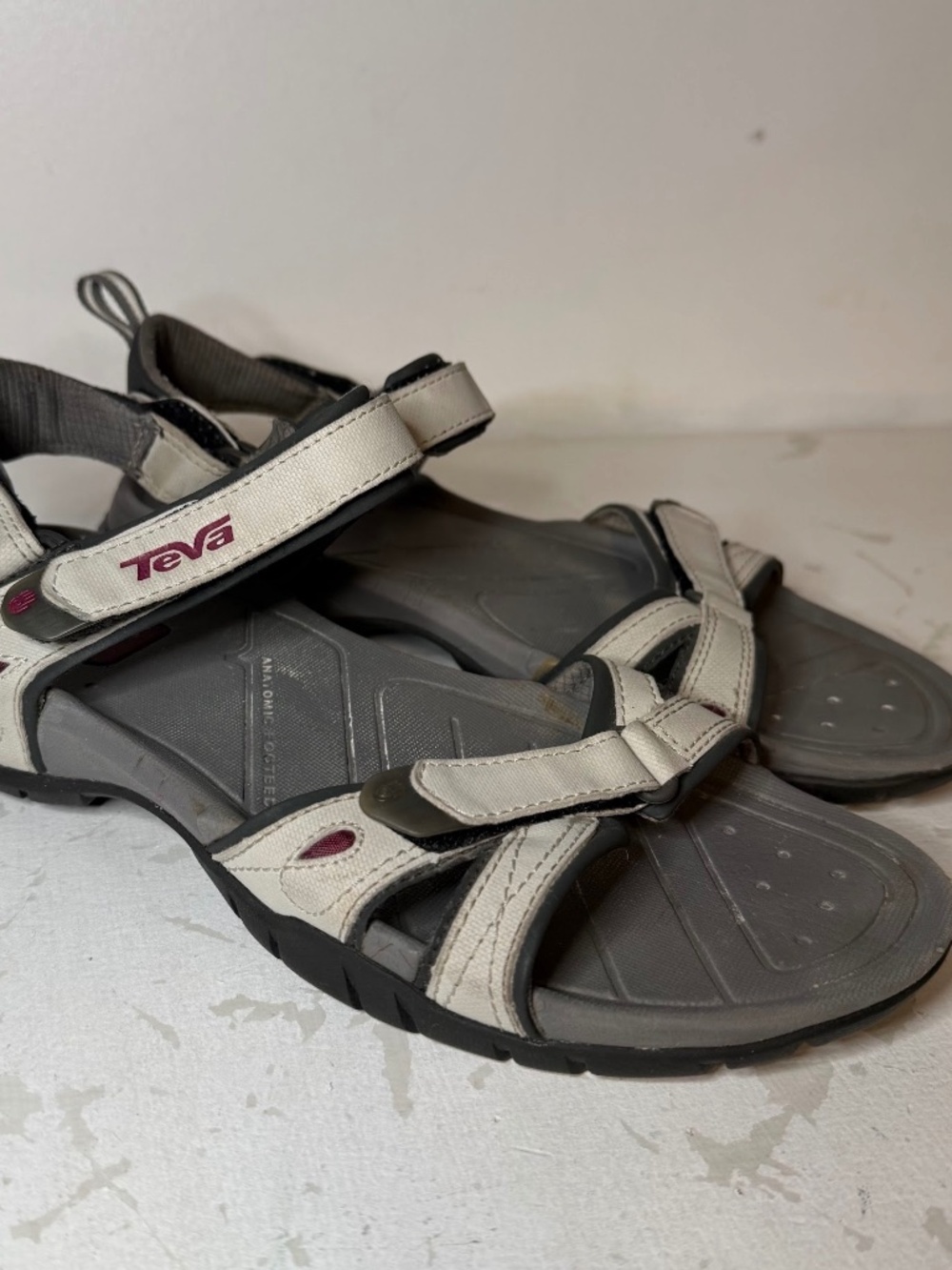 TEVA Gray NUMA #4293 Removable Heel Strap SPORT WATER SANDALS